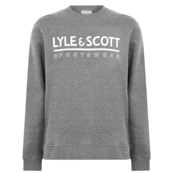 Image of Lyle and Scott Sport Sport Crew Sweatshirt - Grey