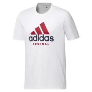 Image of 2022-2023 Arsenal DNA Graphic Tee (White)