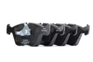 Image of Bosch Brake pad set 0 986 490 640 Brake pads,Brake pad set, disc brake BMW,3 Coupe (E46),3 Limousine (E36),3 Cabrio (E46),3 Coupe (E36)