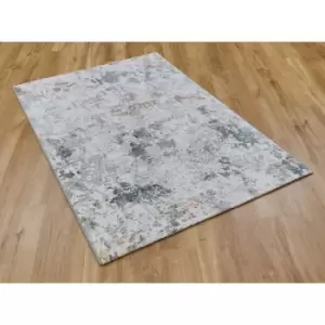 Image of Canyon 52023 6464 80cm x 150cm Rectangle - Ivory and Multicoloured - Mastercraft