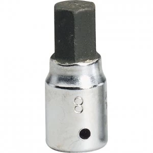 Image of Elora 1/4" Drive Hexagon Socket Bit Metric 1/4" 8mm