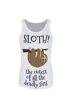 Image of The Cutest Of All The Deadly Sins Sloth Tank Top