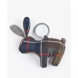 Image of Barbour Rabbit Keyring - Multi