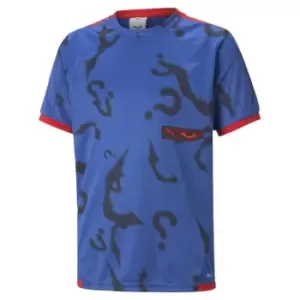 Image of Puma X Batman T-Shirt Juniors - Blue