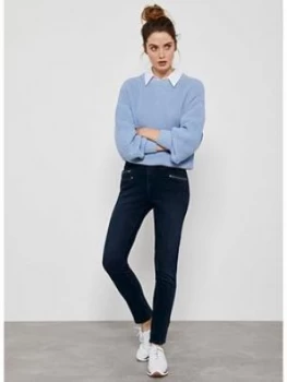 Image of Mint Velvet Denver Biker Jeans - Dark Indigo