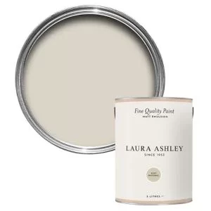 Image of Laura Ashley Soft Natural Matt Emulsion Paint, 5L