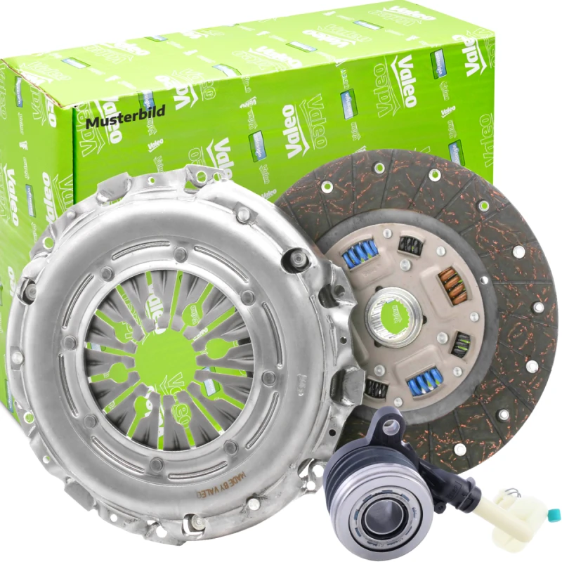 Image of VALEO Clutch KIT3P (CSC) with High Efficiency Clutch with central slave cylinder 834547 Clutch Kit RENAULT,NISSAN,MEGANE III Grandtour (KZ0/1)