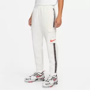 Image of Nike Sportswear Repeat Mens Fleece Cargo Pants - Cream
