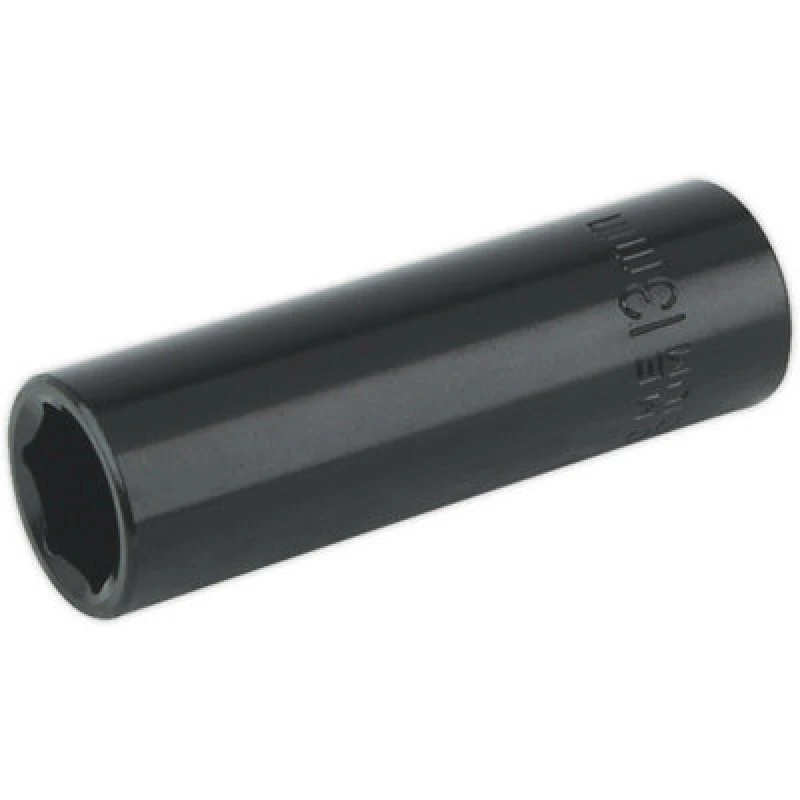 Image of Loops 13mm Forged Deep Impact Socket - 3/8 Inch Sq Drive Chrome Vanadium Wrench Socket Multi