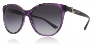 Image of Bvlgari BV8175B Sunglasses Striped Violet 54058G 55mm