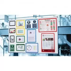 Image of Frames4Docs - Self-Adhesive - A2 - Red - Pack of 10