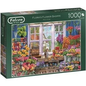 Image of Falcon Flora's Flower Shoppe Jigsaw Puzzle - Jigsaw Puzzles