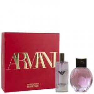 Image of Emporio Armani Diamond Rose Gift Set 50ml Eau de Toilette + 15ml Eau de Toilette