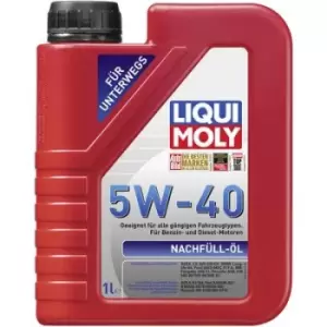 Image of Liqui Moly 5W-40 Nachfull-Ol 1305 1 l