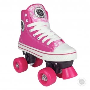 Image of Pop Squad Pink Midtown Quad Skate Size 4