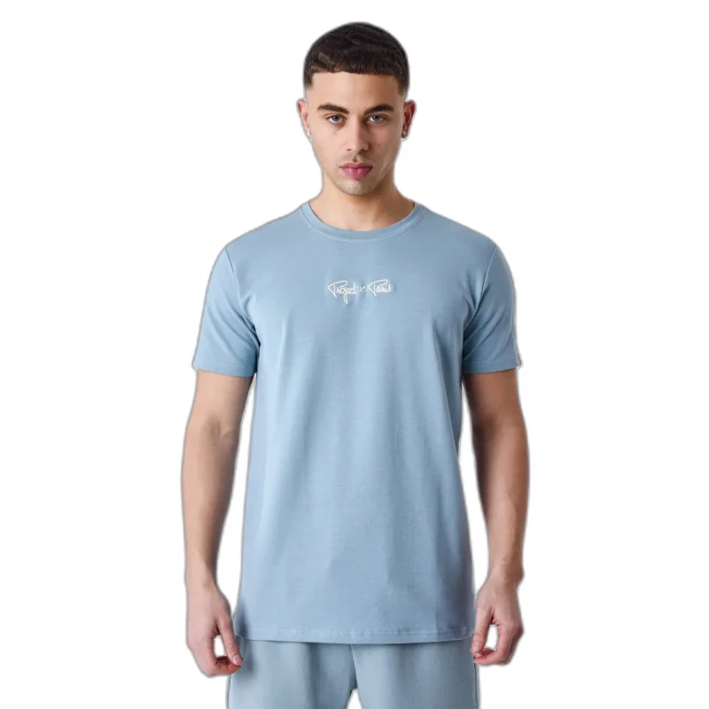 Image of Project X Paris Shoulder band T-Shirt Project X Paris Bleu Male M