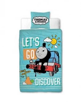Image of Thomas & Friends Thomas & Friends Discover Duvet Set - Junior