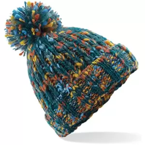 Image of Beechfield Unisex Twister Pop Pom Beanie (One Size) (Retro Twist)