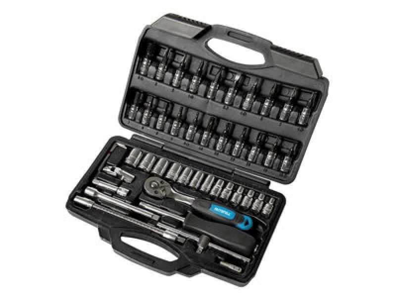 Image of Faithfull 1/4In Socket Set, 46 Piece Faisoc1446Mq