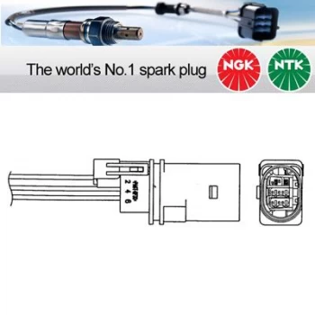 Image of 1x NGK NTK Oxygen O2 Lambda Sensor LZA15-GM1 LZA15GM1 (0032)