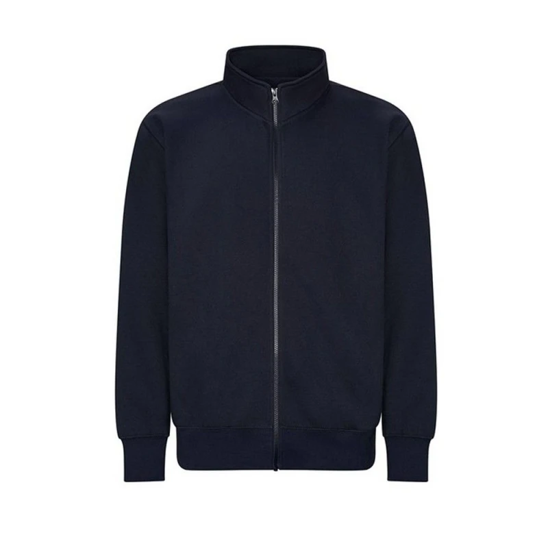Image of AWDis AWDis Men Campus Full Zip Sweatshirt in Navy Size: Small Navy S Male 5055320138792