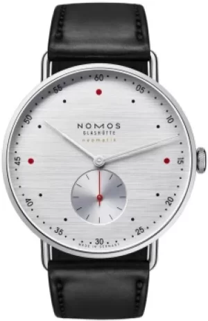 Image of Nomos Glashutte Watch Metro Neomatik 39 Silvercut Sapphire Crystal