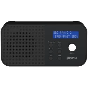 Image of Groov-e Venice DAB Radio - Black