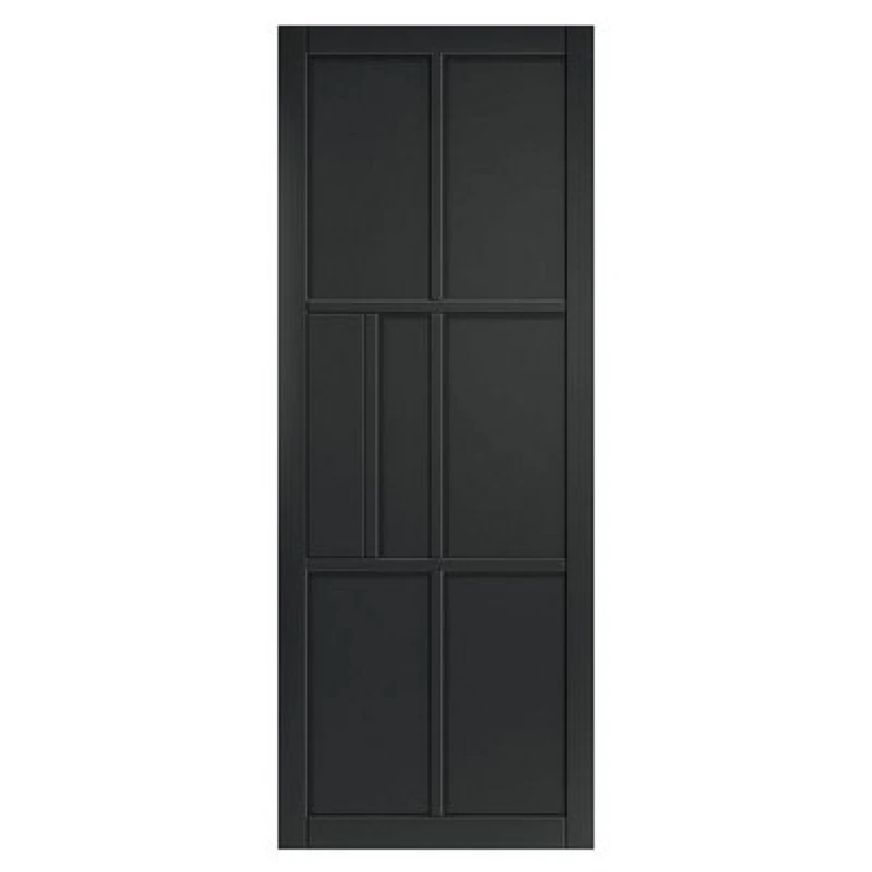 Image of JB Kind Doors Urban Industrial Civic Black Internal Door