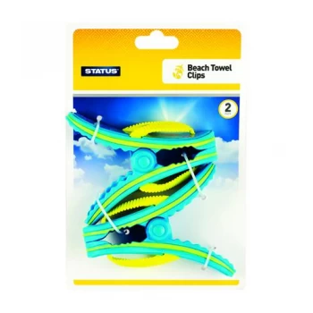 Image of Flip Flop Beach Towel Clips Pair Pack of 12 FFBEACHTCX12