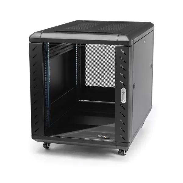 Image of StarTech 15U 19" Server Rack Cabinet - 4 Post Adjustable Depth (6-32")