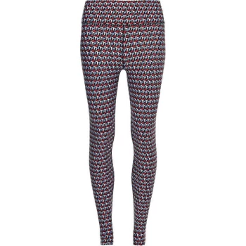 Image of Tommy Sport High Waist Leggings - Navy/Red/Wht