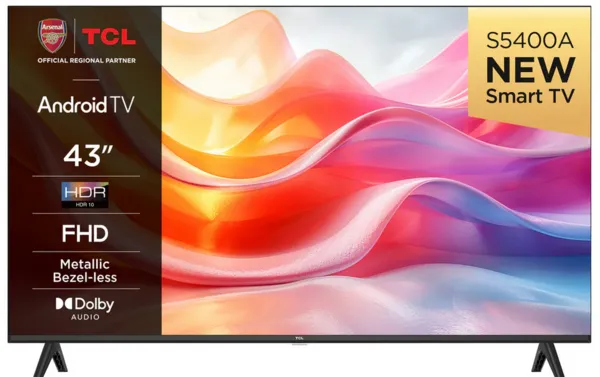 Image of TCL 43" 43S5400AK Smart Android Full HD LED TV