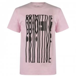 Image of Primitive Printed T Shirt Mens - Streak