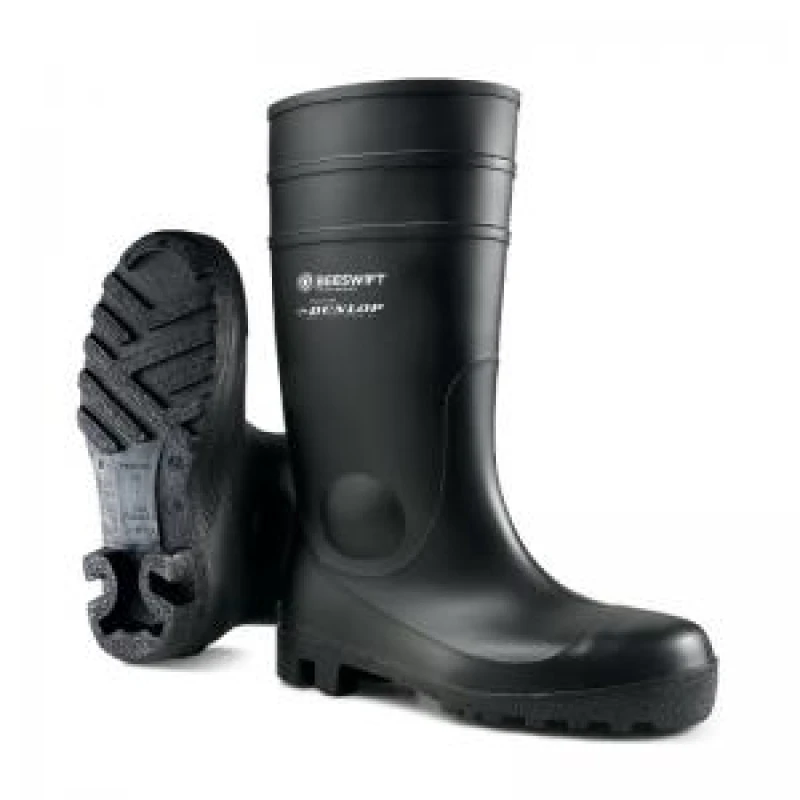 Image of Dunlop Dunlop Aston Safety Wellington Boots 1 Pair Black 13 ASTON13