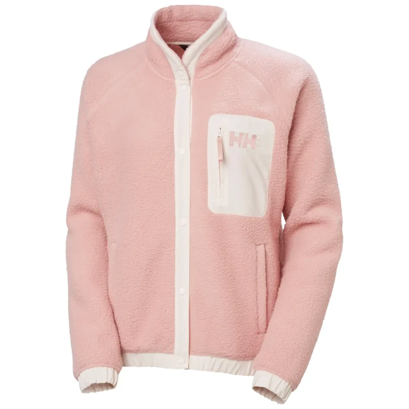 Image of Womens fleece Helly Hansen Imperial Pile Snap Rose Female S