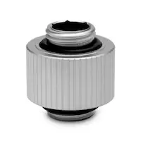 Image of EK Water Blocks EK-Quantum Torque 14mm Static Male/Male Extender - Satin Titanium