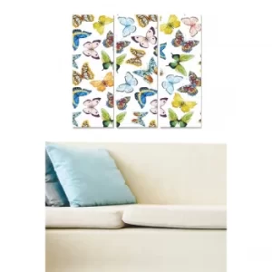 Image of MDF72884027 Multicolor Decorative MDF Painting (3 Pieces)