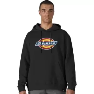 Image of Dickies Mens Logo Graphic Relaxed Fit Fleece Hoodie M - Chest 38-40'