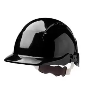 Image of Centurion Concept Core Reduced Peak Black Safety Helmet NWT3269-B