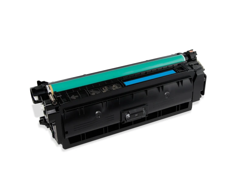 Image of PrintMate HP CF361X. remanufactured toner. high capacity. Cyan 9500p