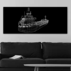 Image of YTY21225076371_50120 Multicolor Decorative Canvas Painting