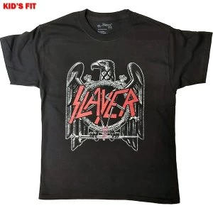 Image of Slayer - Black Eagle Kids 9 - 10 Years T-Shirt - Black