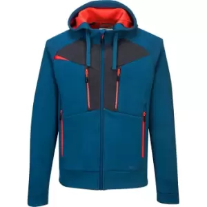 Image of Portwest DX4 Mens Zipped Hoodie Metro Blue S