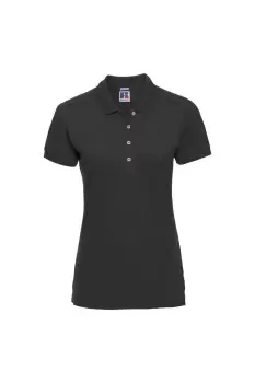 Image of Stretch Short Sleeve Polo Shirt