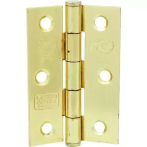 Image of Perry 75mm 3" No. 5001 Shield Grade CE7 Certifire Fire Door Butt Hinge with Butto