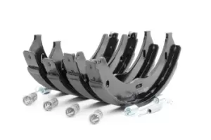 Image of Bosch Handbrake Shoes 0 986 487 718 Parking Brake Pads,Handbrake Pads MERCEDES-BENZ,VIANO (W639),VITO Bus (W639),VITO / MIXTO Kasten (W639)