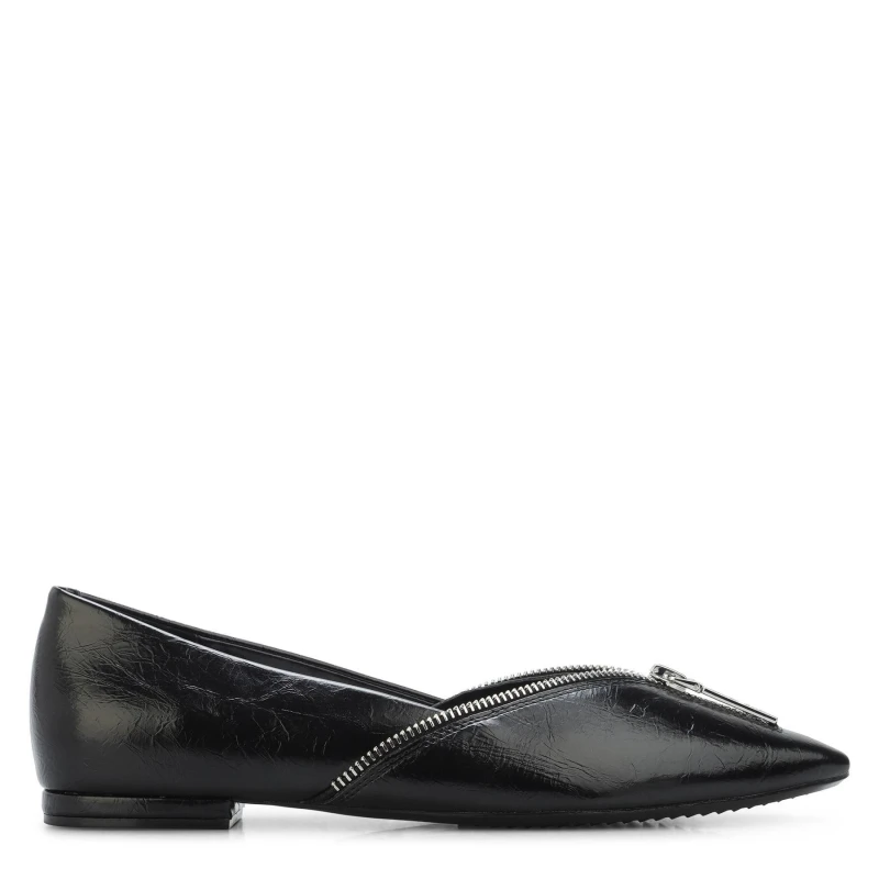 Image of DKNY Cherith Flat Sandals Black female UK 4