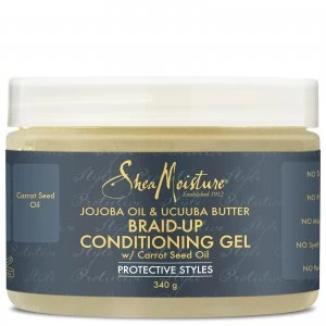 Image of Shea Moisture Jojoba Oil & Ucuuba Butter Braid Up Conditioning Gel 340g