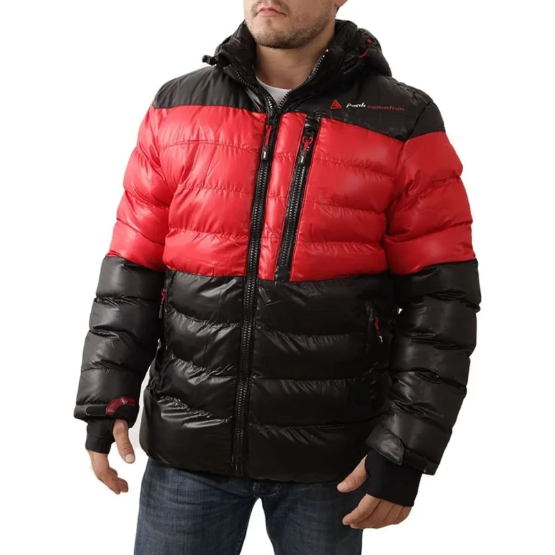 Image of Peak Mountain Ski jacket Peak Mountain Captin Noir Male M CAPTIN/YL/B/NOIR - ROUGE