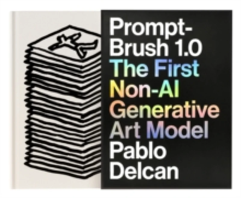 Image of Prompt-Brush 1.0 : The First Non-AI Generative Art Model Hardback